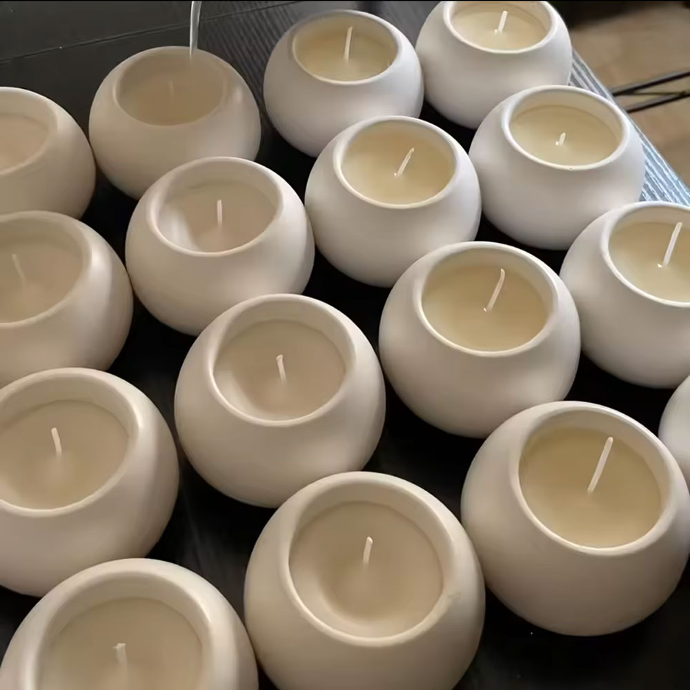 Silicone Mold Round Candle Hol - Echeveria Succulent 评论和价格