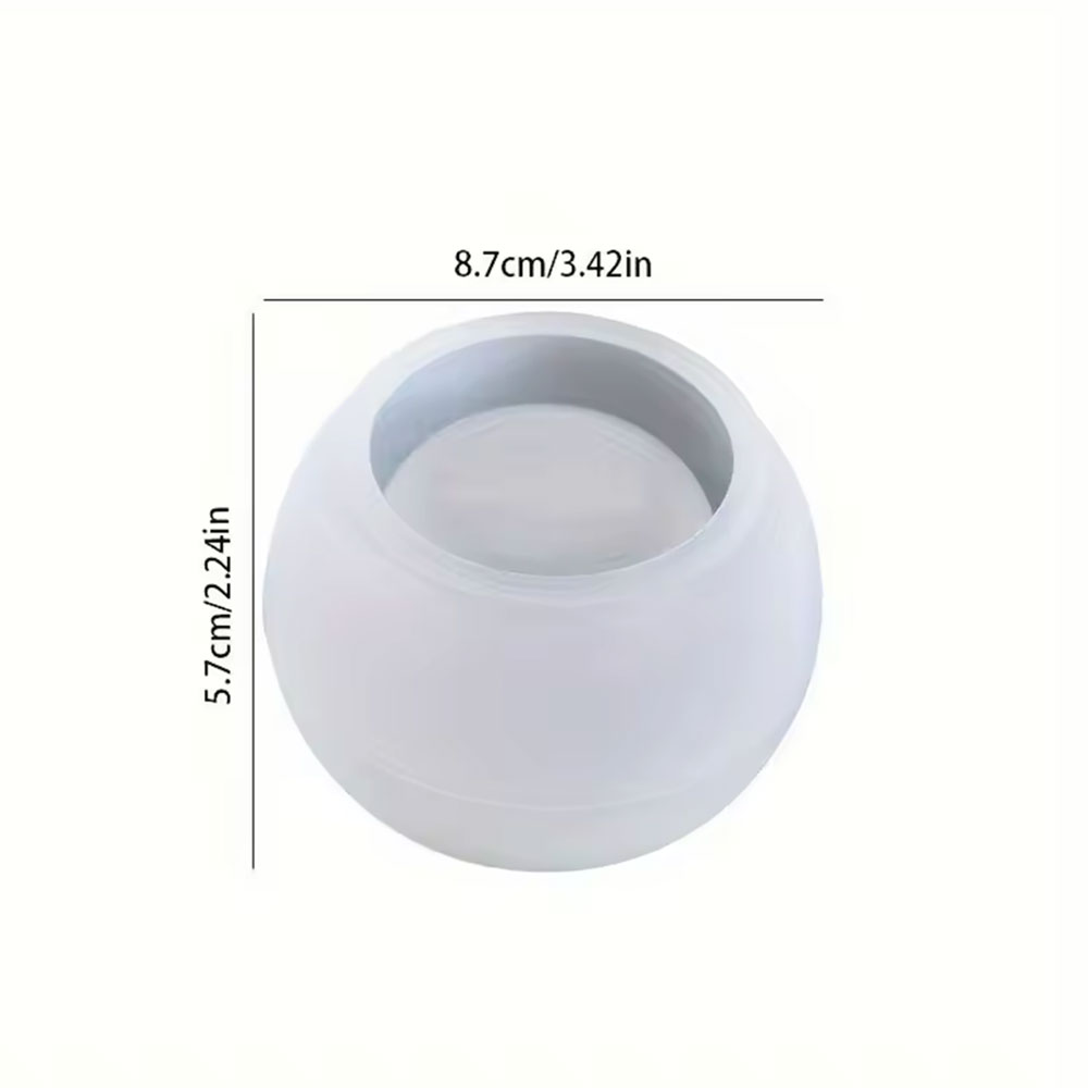 Silicone Mold Round Candle Hol - Echeveria Succulent 评论和价格